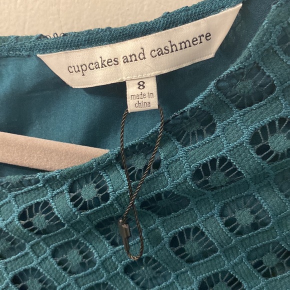 Cupcakes & Cashmere Spence Dress-Forrest Green Size 8 - Picture 7 of 11